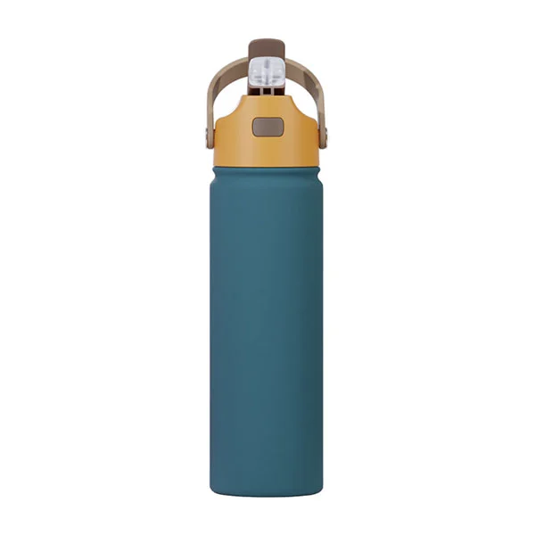 22oz nerūdijančio plieno erdvės atšokimo dangtis kolba