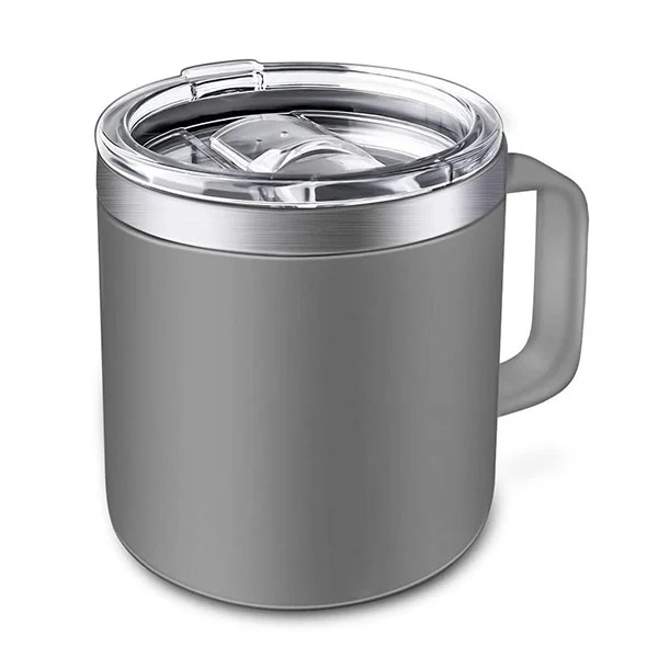 450 ml vakuumu izoliuotas stiklainis su rankena