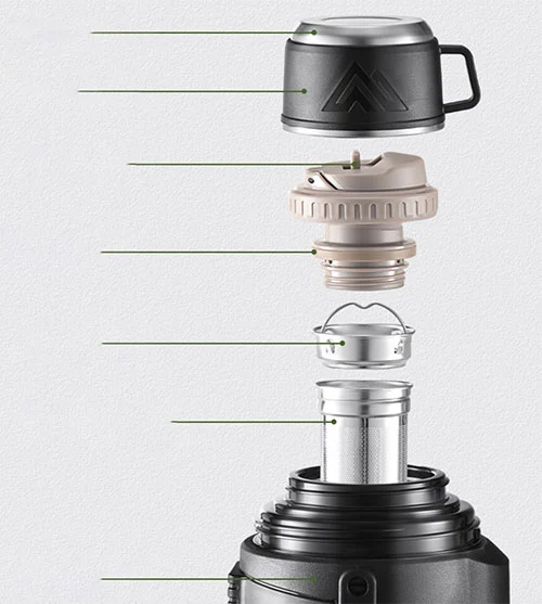 Travel Insulated Tea Kettle Portable